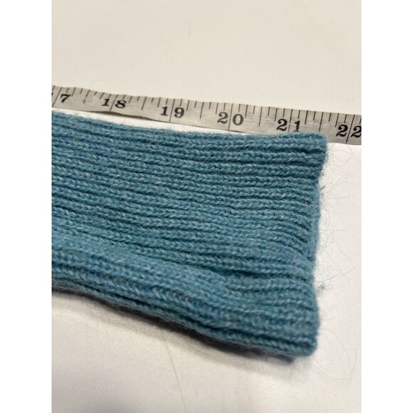 Lambswool Mohair V-neck Striped Button Up Sweater Sz PM - Picture 7 of 9